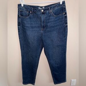 Seven7‎ Women’s Slim Straight Denim Jeans Medium Wash size 16